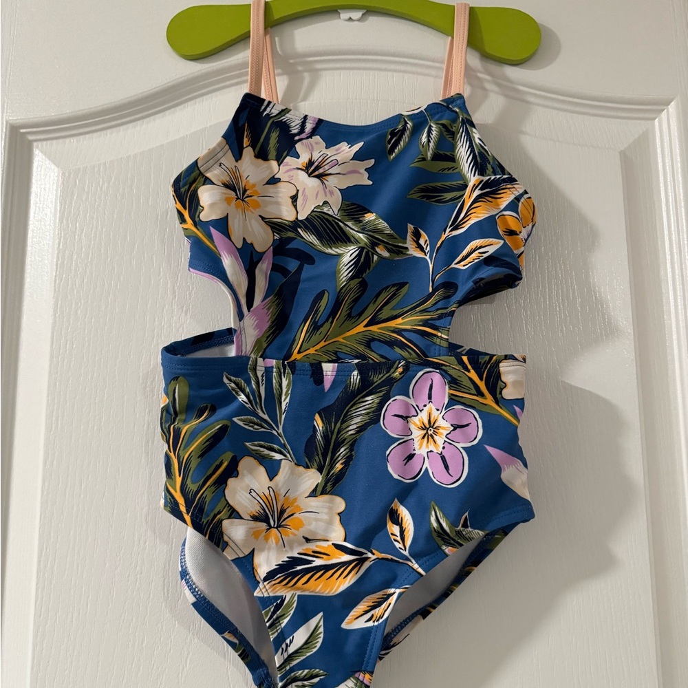 OshKosh B'gosh Floral Print One Piece Swimsuit
